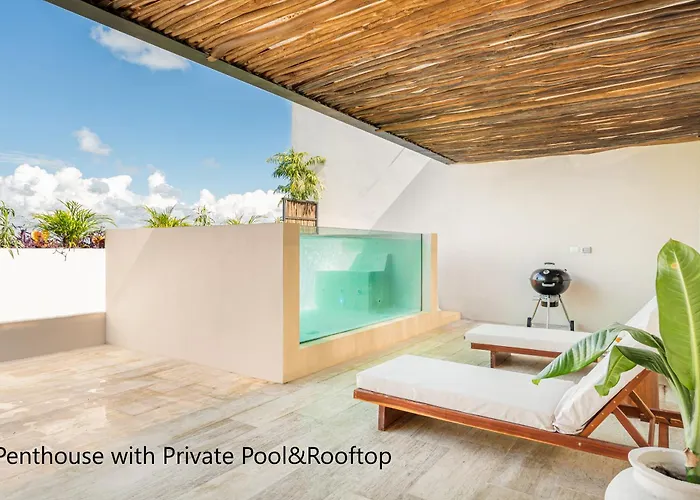 Extraordinary 2br In Fully Equipped In Tulum